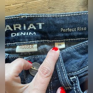 26 Long Ariat trouser jeans.